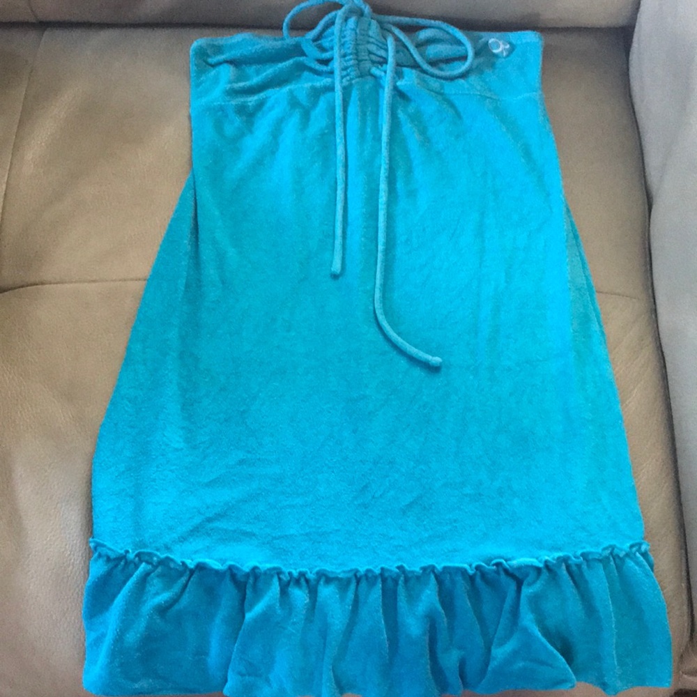 Op turquoise coverup